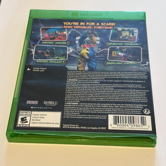 Goosebumps Dead of Night Xbox One & Series X Complete in Box - Picture 2 of 3
